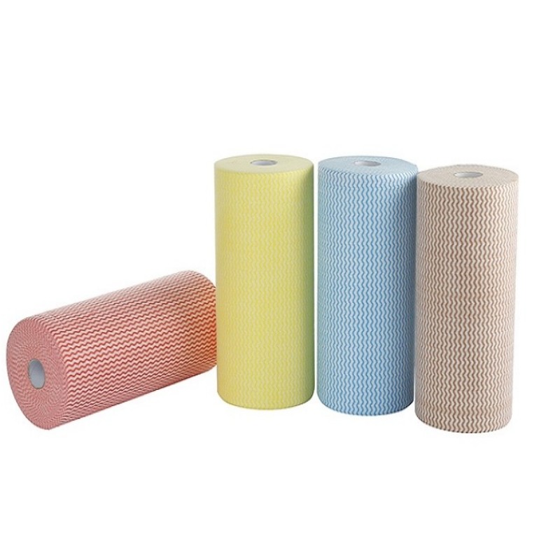 Fibra de bambu/viscose poliéster resistente a óleo sem tecido